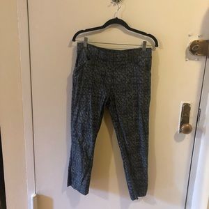 MOVING SALE Anthro Textured Cropped Ankle Slacks